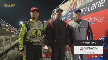 Cory Costa Reacts After First Career Short Track Super Series Win