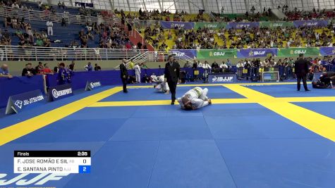 FABIO JOSE ROMÃO E SILVA vs EVERTON SANTANA PINTO 2024 Brasileiro Jiu-Jitsu IBJJF