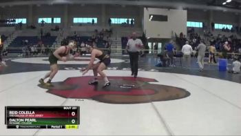 174 lbs Cons. Round 2 - Dalton Pearl, McDaniel College vs Reid Colella, The College Of New Jersey