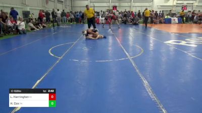 C-132 lbs Consi Of 8 #2 - Luke Harrington, MI vs Hunter Cox, PA