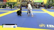 JOÃO VICTOR RODRIGUES FONSECA vs VITOR PANTOJA DE OLIVEIRA 2024 Brasileiro Jiu-Jitsu IBJJF