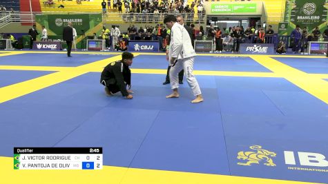 JOÃO VICTOR RODRIGUES FONSECA vs VITOR PANTOJA DE OLIVEIRA 2024 Brasileiro Jiu-Jitsu IBJJF