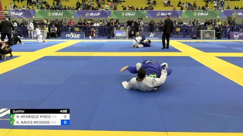 RICHARD HENRIQUE PIRES vs KAIQUE NAVES MESSIAS 2024 Brasileiro Jiu-Jitsu IBJJF