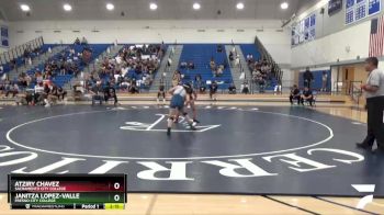 123 lbs 3rd Place Match - Jade Morales, Santa Ana College vs Jewelysa Funakoshi, Cerritos College