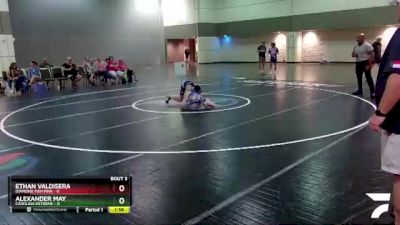 106 lbs Round 1 (6 Team) - Ethan Valdisera, Diamond Fish Pink vs Alexander May, Carolina Extreme