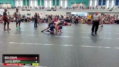 175 lbs Round 2 (4 Team) - Seth Straub, Bronco Elite WC vs Thomas Berrios, Finger Lakes Elite