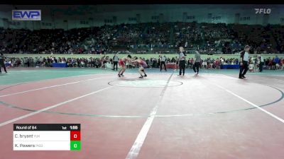 140 lbs Round Of 64 - Collin Bryant, Yukon vs Kellan Powers, Piedmont