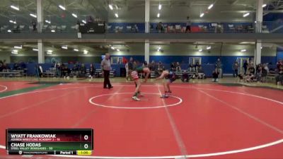 115 lbs Round 2 (16 Team) - Wyatt Frankowiak, Askren Wrestling Academy 2 vs Chase Hodas, Steel Valley Renegades