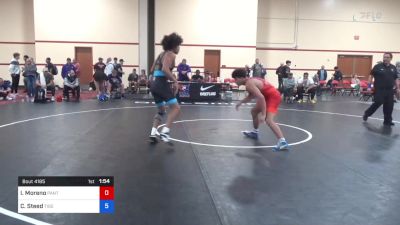 74 kg Cons 16 #1 - Israel Moreno, Panther Wrestling Club RTC vs Cameron Steed, Tiger Style Wrestling Club