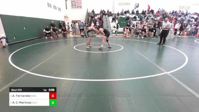 170 lbs Consolation - Angelo Fernandez, New Milford vs Alejandro Colberg-Martinez, Guilford