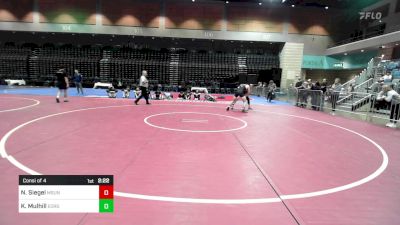 174 lbs Consi Of 4 - NaKoda Siegel, Montana-Northern vs Keegan Mulhill, Eastern Oregon University