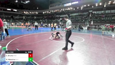 55 lbs Semifinal - Chase Bruno, Byaa vs Nicholas Messina, Buxton (NJ)