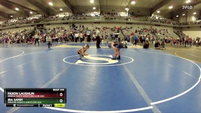 70 lbs 3rd Place Match - Paxon Laughlin, Seneca Youth Wrestling Club-AAA vs Ira Samm, Greater Heights Wrestling-AAA