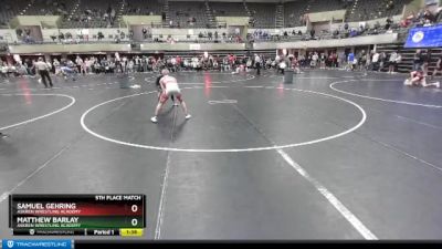 130 lbs 5th Place Match - Samuel Gehring, Askren Wrestling Academy vs Matthew Barlay, Askren Wrestling Academy