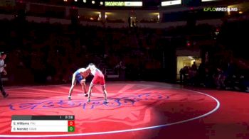 125 lbs Sean Williams, FSU vs Sergio Mendez, CSUB