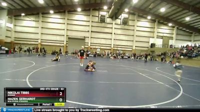 63 lbs Semifinal - Hazen Gerhardt, Box Elder Stingers vs Nikolai Tibbs, Ravage