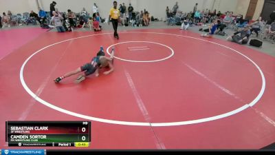 74-78 lbs Round 3 - Camden Sortor, FM Wrestling Club vs Sebastian Clark, 3F Wrestling