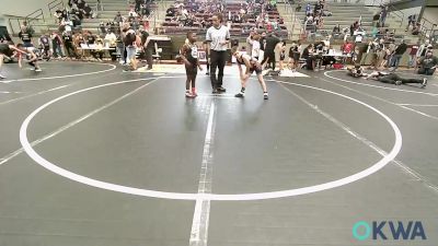 75 lbs Rr Rnd 1 - Xavier Rose, Pin-King All Stars vs Jensen Henderson, Morris Wrestling Association