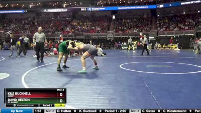 1A-152 lbs Cons. Round 3 - David Helton, St. Albert vs Kile Bucknell, Jesup