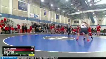 275 lbs Round 1 (4 Team) - Elijah Oberle, New Palestine vs Zane White, Bloomington South