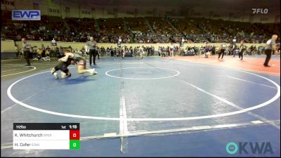 112 lbs Quarterfinal - Korbin Whitchurch, Sperry Wrestling Club vs Harrison Cofer, Standfast