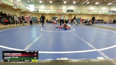 155 lbs Round 3 - Emory Crawford, Eldo Youth Wrestling Club vs Kaiden Taylor, Hollister