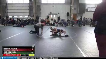 96 lbs Round 1 (8 Team) - Griffin Felder, Railroad City Riders vs Michael Riley, Scorpions