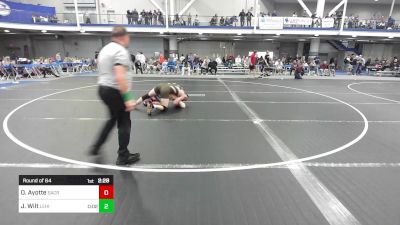 184 lbs Round Of 64 - Owen Ayotte, Sacred Heart University vs Jack Wilt, Lehigh University