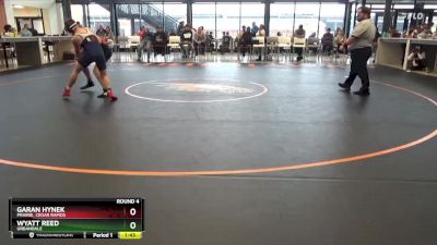 JV-13 lbs Round 4 - Wyatt Reed, Urbandale vs Garan Hynek, Prairie, Cedar Rapids