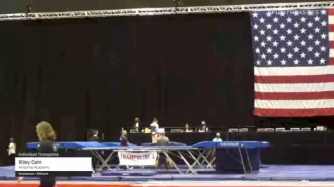 Riley Cain - Individual Trampoline, Airborne Academy - 2021 USA Gymnastics Championships