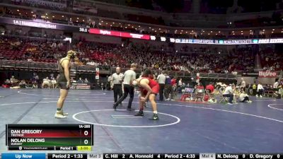 1A-285 lbs Champ. Round 2 - Nolan Delong, Durant vs Dan Gregory, Treynor