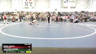 75 lbs Cons. Semi - Zekial Soltau, Brawlers Elite vs Jonathan Aufiero, GPS Wrestling Club