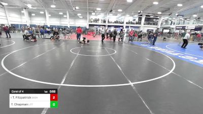 82 lbs Consi Of 4 - Thomas Fitzpatrick, Dedham vs Tyler Chapman, Littleton Youth Wrestling