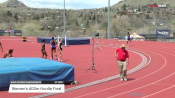 Women’s 400m Hurdles, Final