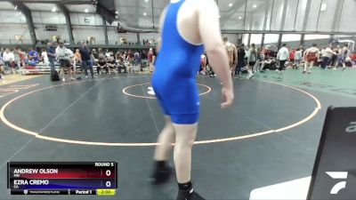 285 lbs Round 5 - Andrew Olson, MN vs Ezra Cremo, CA