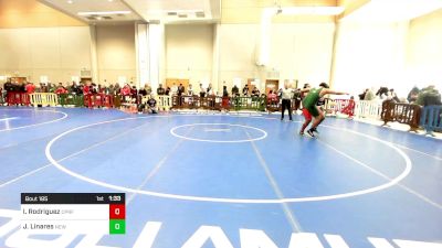 285 lbs Round Of 32 - Isiah Rodriguez, Cliffside Park vs Josue Linares, New Milford