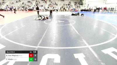 120 lbs Rr Rnd 2 - Brent Von Magnus, MetroWest United Black vs Colton Wade, Buffalo Valley Blue