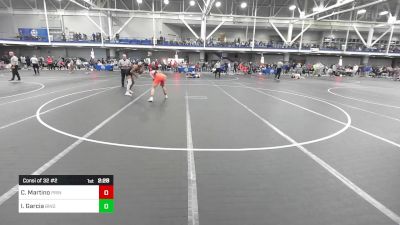 141 lbs Consi Of 32 #2 - Chris Martino, Princeton U vs Ivan Garcia, Binghamton University