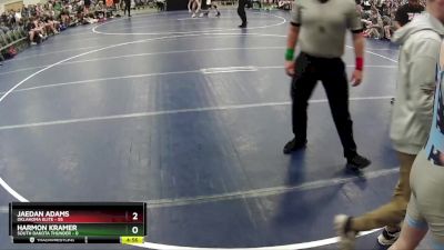 150 lbs Round 1 (6 Team) - Jaedan Adams, Oklahoma Elite vs Harmon Kramer, South Dakota Thunder