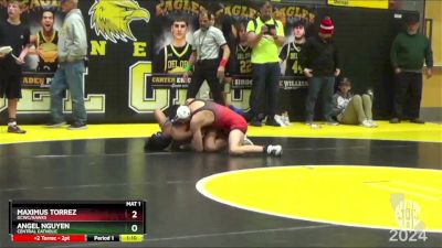 116 lbs Semifinal - Angel Nguyen, Central Catholic vs Maximus Torrez, DCWC/HAWKS