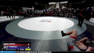 182 lbs Round 4 (16 Team) - Logan Corona, SCVWA vs Grant Anderson, SAWA