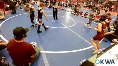 64 lbs Rr Rnd 2 - Everett Bolay, Perry Wrestling Academy vs Daxon McCarther, Clinton Youth Wrestling