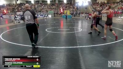 A 145 lbs Champ. Round 1 - Trevor Sexton, Knoxville Halls vs Thomas Solomon, Eagleville