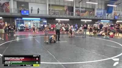 60 lbs Placement Matches (8 Team) - Jacob Dadiomoff, TN Elite vs Sebastian Sullivan, Violent Little Machines