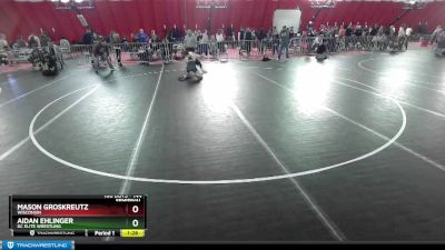 144 lbs Semifinal - Aidan Ehlinger, DC Elite Wrestling vs Mason Groskreutz, Wisconsin