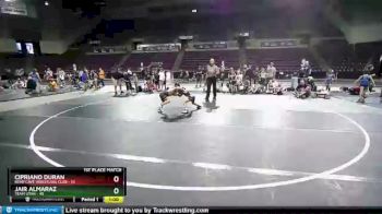 49 lbs Placement - Cipriano Duran, Bear Cave Wrestling Club vs Jair Almaraz, Team Utah