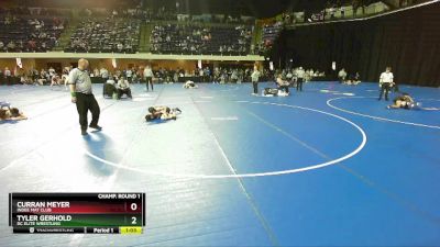 85 lbs Quarterfinal - Tyler Gerhold, DC Elite Wrestling vs Curran Meyer, Indee Mat Club