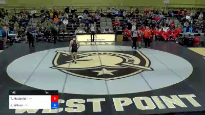 149 lbs J.J. Wilson, Cornell vs Trae Mcdaniel, Army