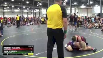 107 lbs Round 3 (6 Team) - Preston Waughtel, Death Squad vs Gage Spurgeon, Team Iowa Blue