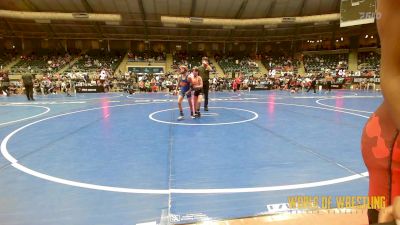 100 lbs Semifinal - Paezlie Kerr, Tuttle Elite Wrestling Club vs Melissa Gallo, Gladiator Wrestling Academy